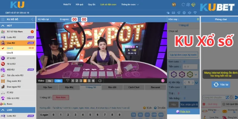 Game Xổ số Kubet chất lượng với tỷ lệ trả thưởng rất cao 